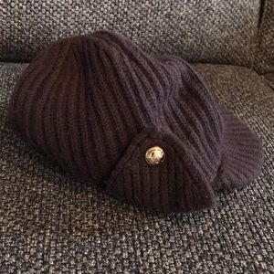 Michael Kors rimmed knit hat.